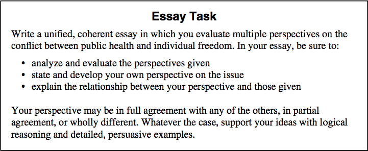 ACT Essay Task