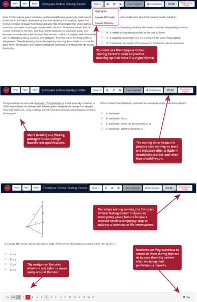 Digital Adaptive Practice SAT & PSAT Testing | College Admissions Test Prep